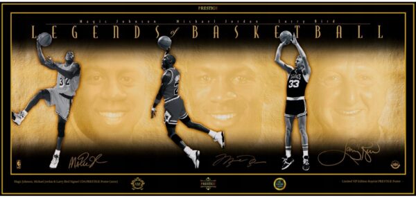 LEGENDY NBA - PRESTIGE Panorama XXL - Autografy !