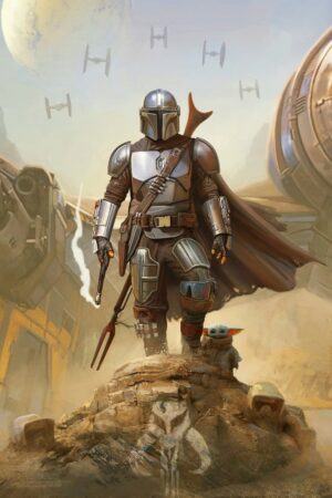 MANDALORIAN - Edycja Exclusive ART PREMIUM