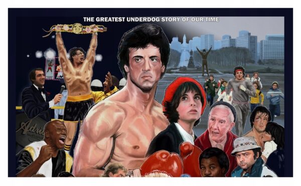 ROCKY - Exclusive Art PREMIUM - UNIKAT !!! 50x70cm - obrazek 2