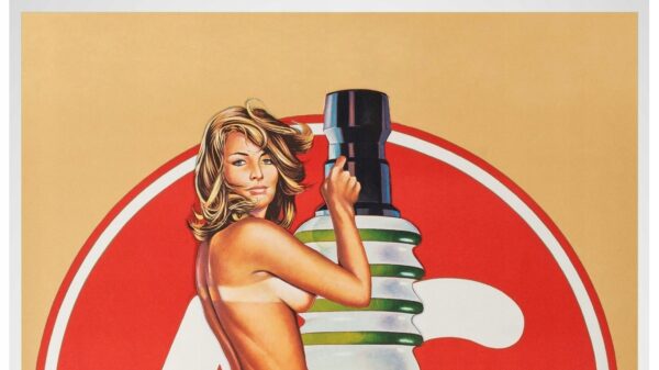 AC MOTOR (1972) Litografia AKT - UNIKAT !! 60x90cm - obrazek 2