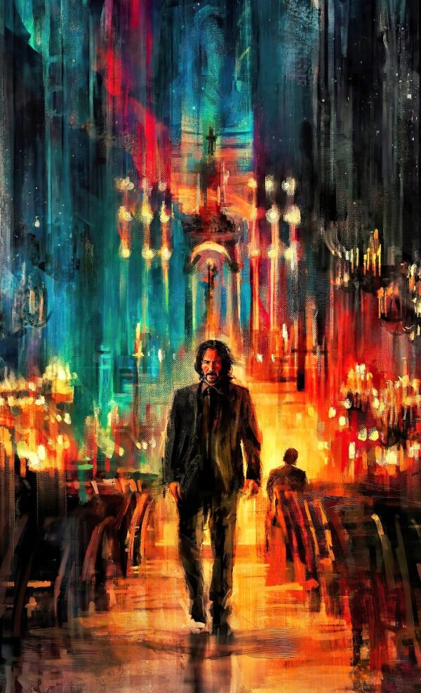 JOHN WICK 4 (2023) Obraz Exclusive ART PREMIUM XL