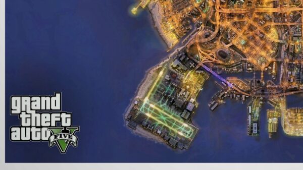 GTA V - MAPA Exclusive Art PREMIUM 50x70cm - obrazek 3
