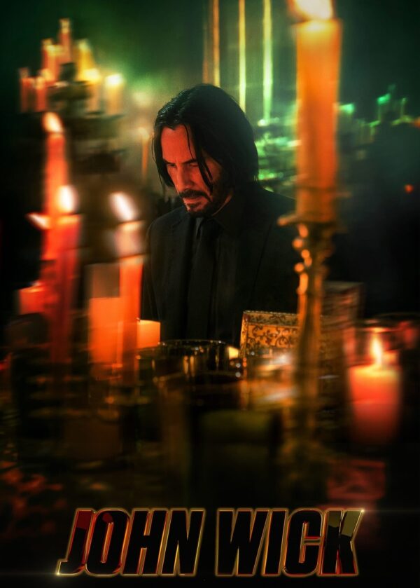 JOHN WICK 4 (2023) Edycja PREMIUM !!! 50x70cm