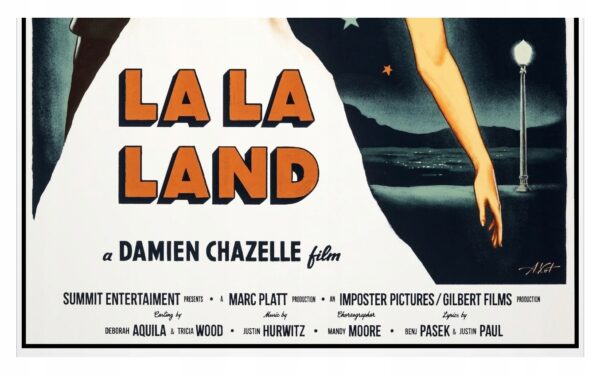LA LA LAND - Exclusive Art PREMIUM A3 - UNIKAT !!! - obrazek 2