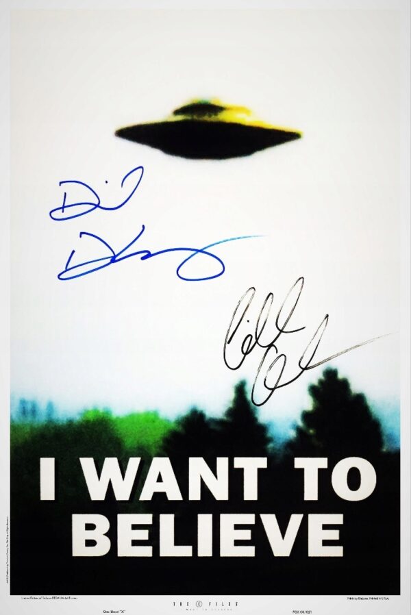 THE X-FILES (2008) DeLuxe PREMIUM - AUTOGRAFY !!! - obrazek 7