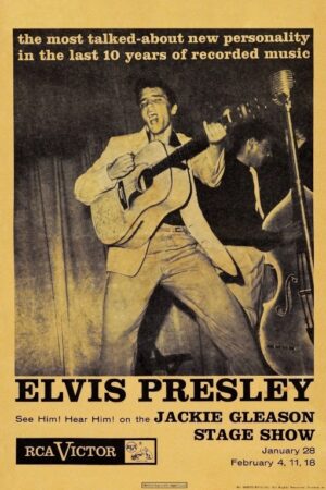 ELVIS PRESLEY (1956) Exclusive Vintage Mega Unikat