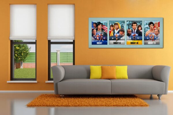 ROCKY - panoramiczny obraz Exclusive PREMIUM XXL - obrazek 6