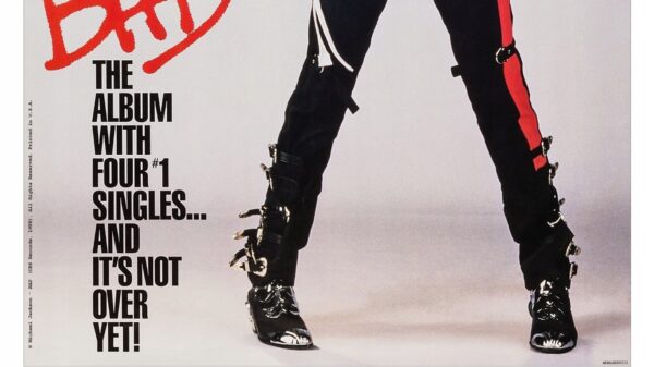 MICHAEL JACKSON (1988) Plakat PREMIUM - Unikat - obrazek 3