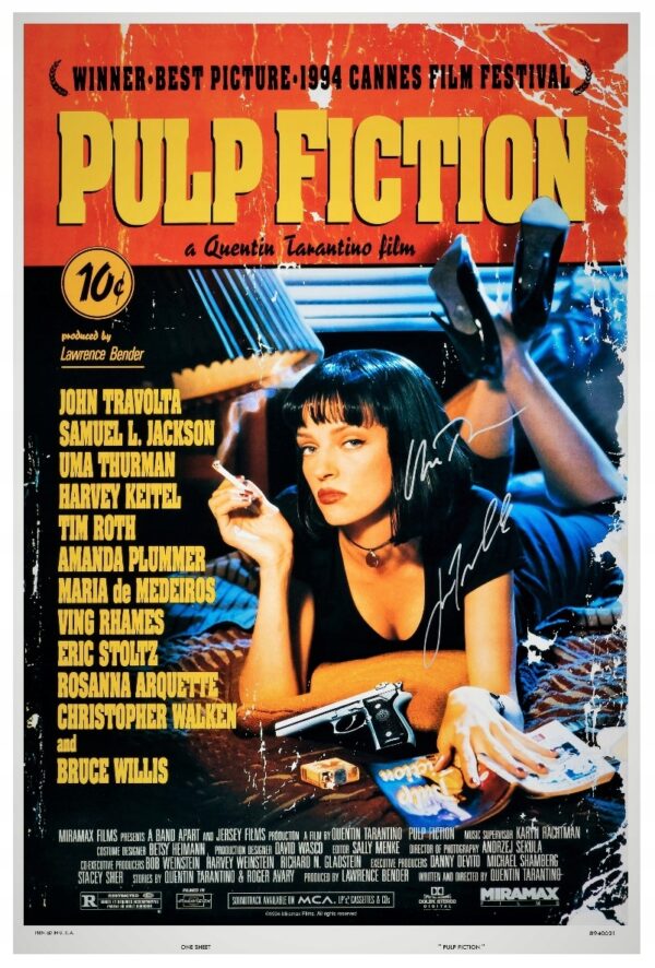 PULP FICTION (1994) Wydanie 1 PREMIUM XL Autografy