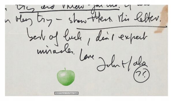 JOHN LENNON (1971) Exclusive Vintage RARYTAS !!! - obrazek 3