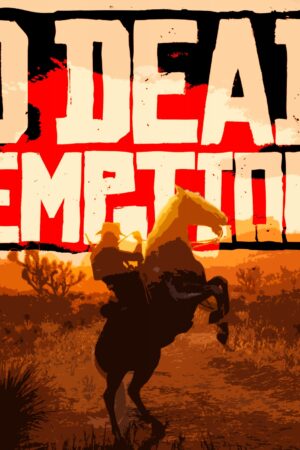 RED DEAD REDEMPTION 2 - Unikatowa mata XL 90x50cm