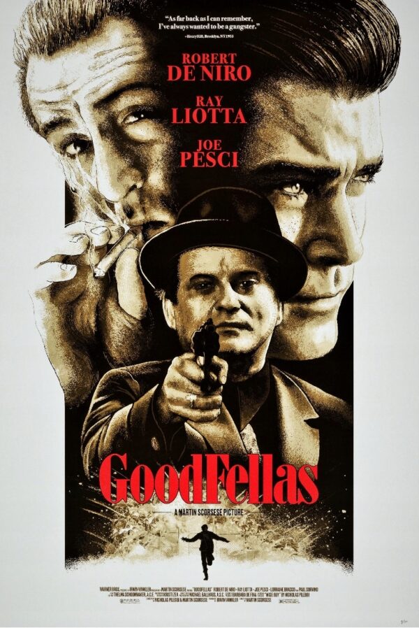 GOODFELLAS (1990) UNIKAT Exclusive ART PREMIUM XL