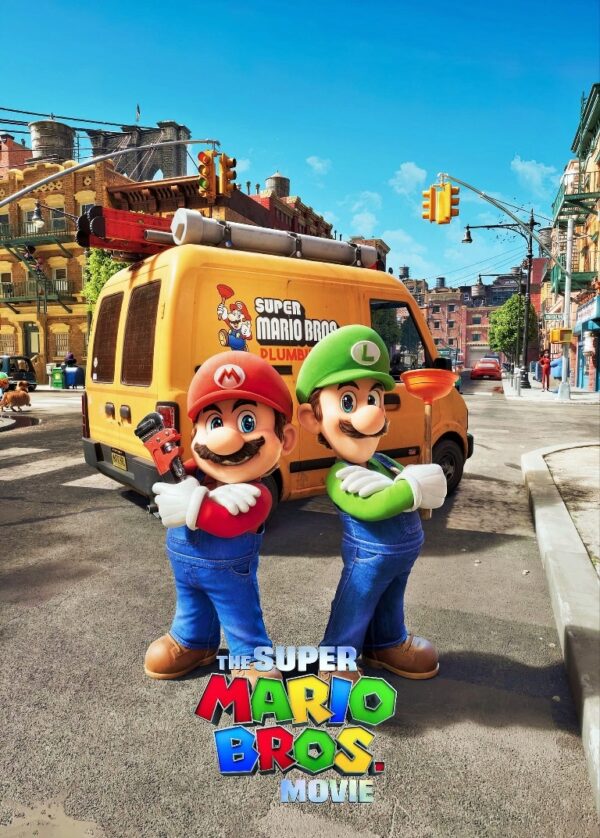 SUPER MARIO BROS (2023) Edycja PREMIUM 50x70cm