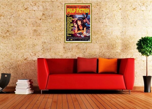 PULP FICTION (1994) UNIKATY PREMIUM PL !!! 60x90cm - obrazek 7
