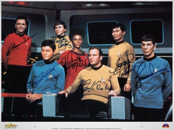 STAR TREK (1969) Exclusive Vintage XL Autografy !!