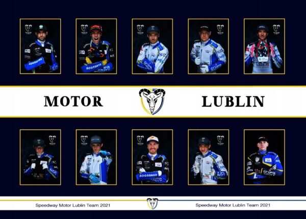Żużel - MOTOR LUBLIN - Płótno PREMIUM - HIT !!! - obrazek 8