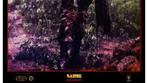RAMBO 2 - DeLuxe Art PREMIUM - MEGA UNIKAT !!! - obrazek 3
