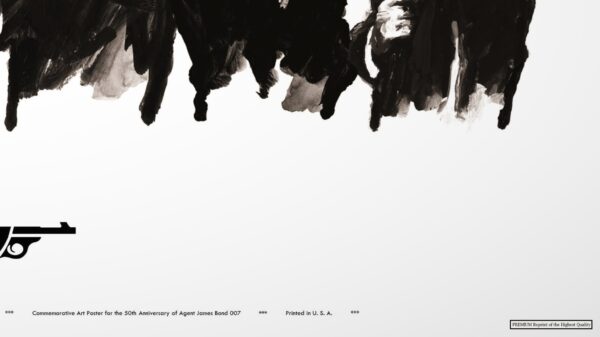 JAMES BOND 50-lecie - Exclusive PREMIUM 120x60 cm - obrazek 5