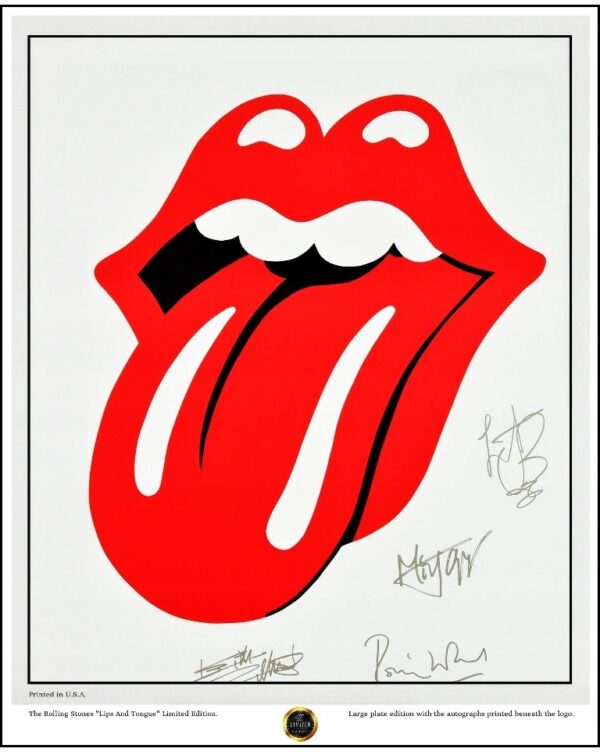 THE ROLLING STONES (1981) AUTOGRAFY !! RARYTAS !!