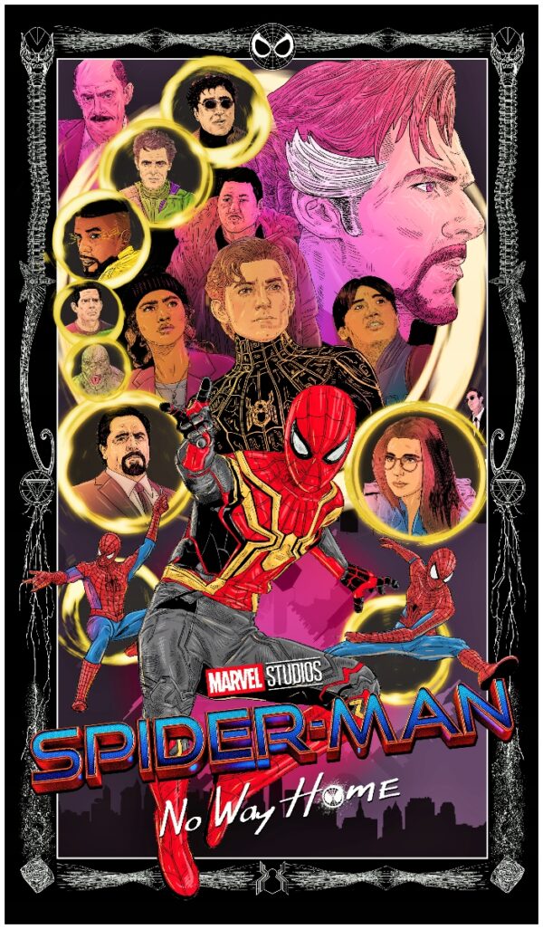 SPIDER MAN No Way Home - Obraz Exclusive PREMIUM !