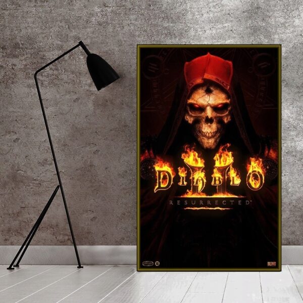 DIABLO 2 Resurrected (2021) PREMIUM !!! 50x90cm - obrazek 2
