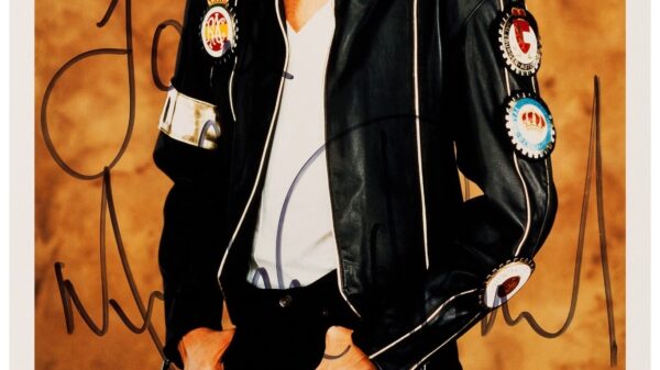 MICHAEL JACKSON (1991) POSTER PREMIUM - AUTOGRAF ! - obrazek 4