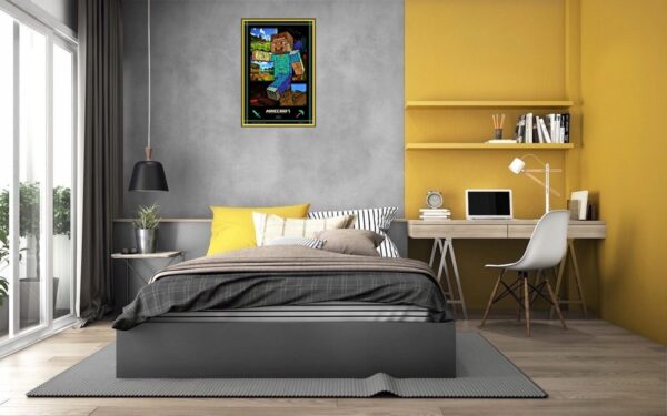 MINECRAFT (2020) - Plakat PREMIUM !! 50x70cm HIT ! - obrazek 4