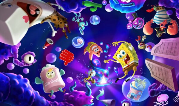 SPONGBOB - OBRAZ 5-częściowy Exclusive PREMIUM - obrazek 3