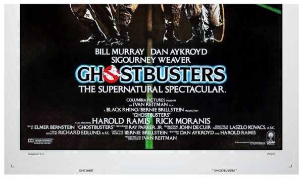 GHOSTBUSTERS (1984) Wydanie Pierwsze !!! 60x90cm - obrazek 2