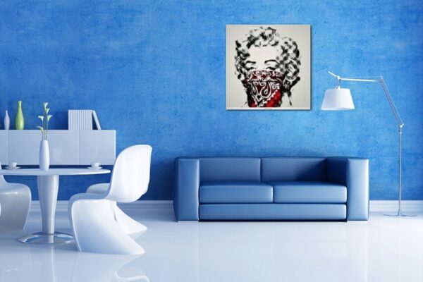 Mr. Brainwash (2020) Stay Safe - M. Monroe - XL #7 - obrazek 5
