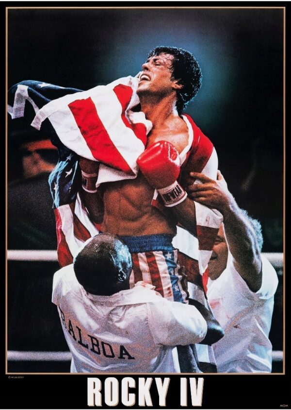 ROCKY IV (1985) Plakat Edycja PREMIUM 50x70 cm