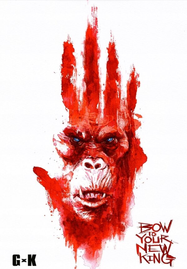 GODZILLA X KONG (2024) Kolekcjonerskie Postery Exclusive ART PREMIUM różne - obrazek 4