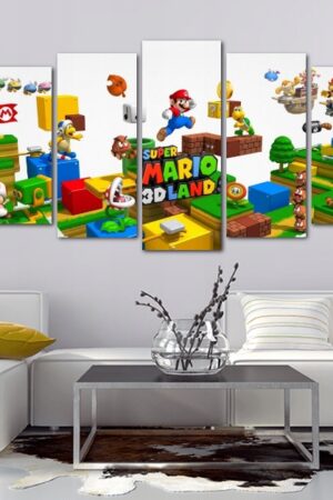 SUPER MARIO - GIGA Obraz x5 Exclusive PREMIUM