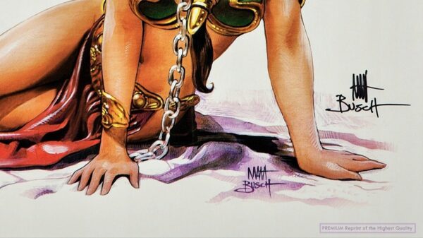 LEIA - STAR WARS - Exclusive PREMIUM 70x50cm - obrazek 3