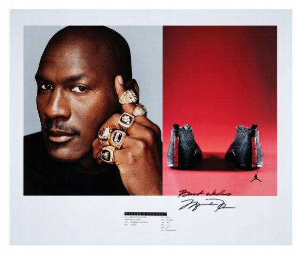 AIR Jordan (1999) MEGA UNIKAT PREMIUM - Autograf !