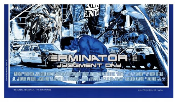 TERMINATOR 2 - Exclusive Art PREMIUM !!! UNIKAT - obrazek 2