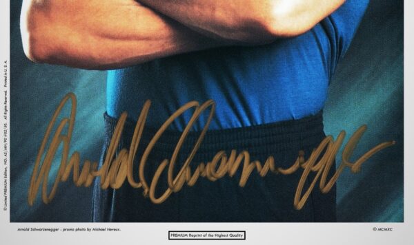 A. Schwarzenegger '90 Exclusive PREMIUM Autograf ! - obrazek 2