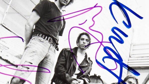NIRVANA (1991) FOTO/POSTER Exclusive PREMIUM - AUTOGRAFY !!! - obrazek 2