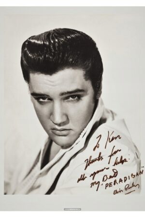 ELVIS (1958) Exclusive Foto Vintage - AUTOGRAF !!!