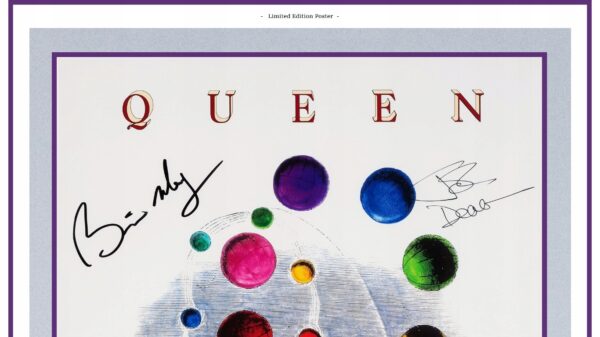QUEEN (1991) 40x60cm AUTOGRAFY Mercury i inni !!! - obrazek 2