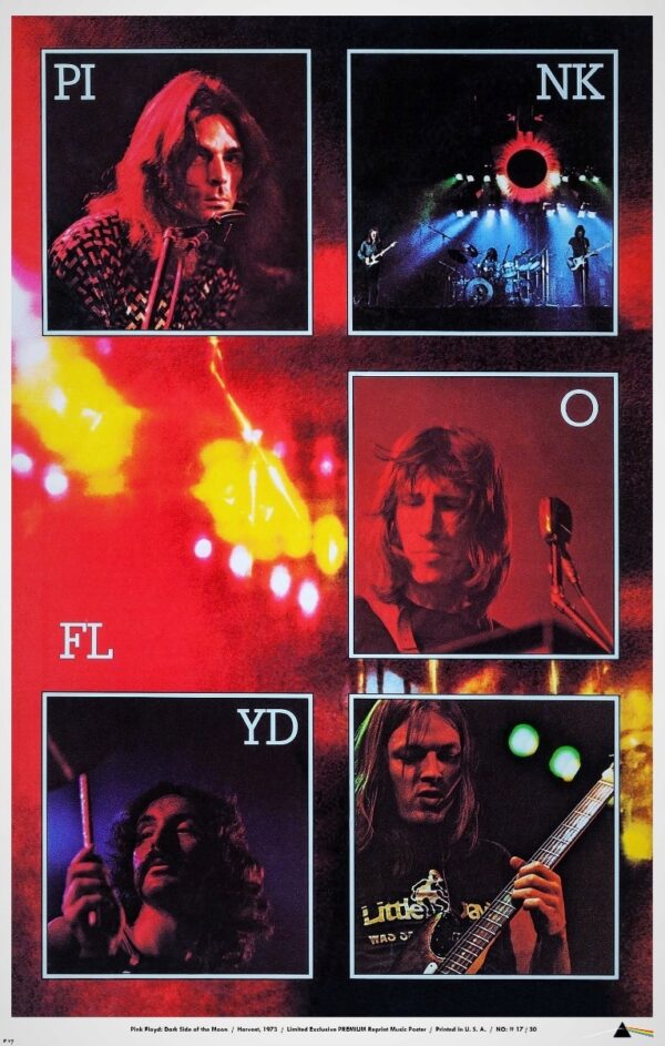 PINK FLOYD (1973) Limited Exclusive PREMIUM UNIKAT