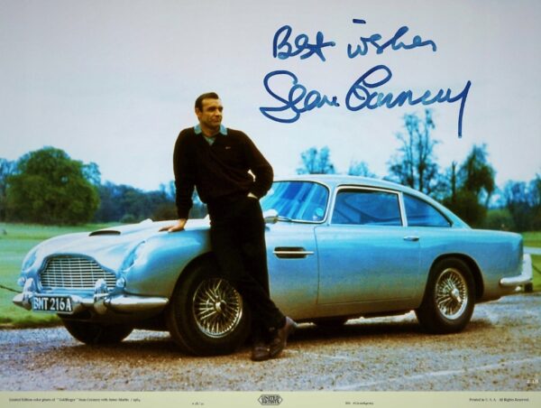 JAMES BOND (1964) Exclusive PREMIUM - Autograf !!